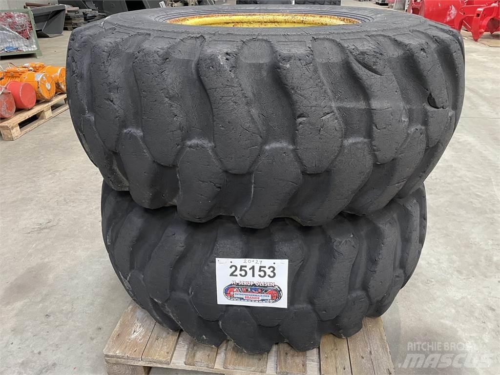  20x24 Dæk på fælg - 2 stk. 輪胎、車輪和輪圈