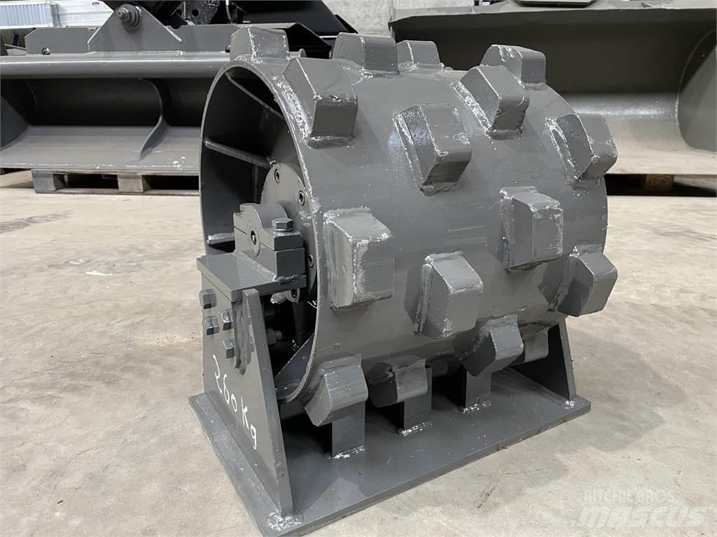  450 mm kompaktorhjul 膠輪滾壓機