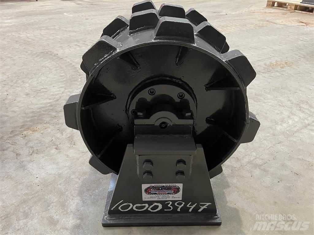  450 mm kompaktorhjul 膠輪滾壓機