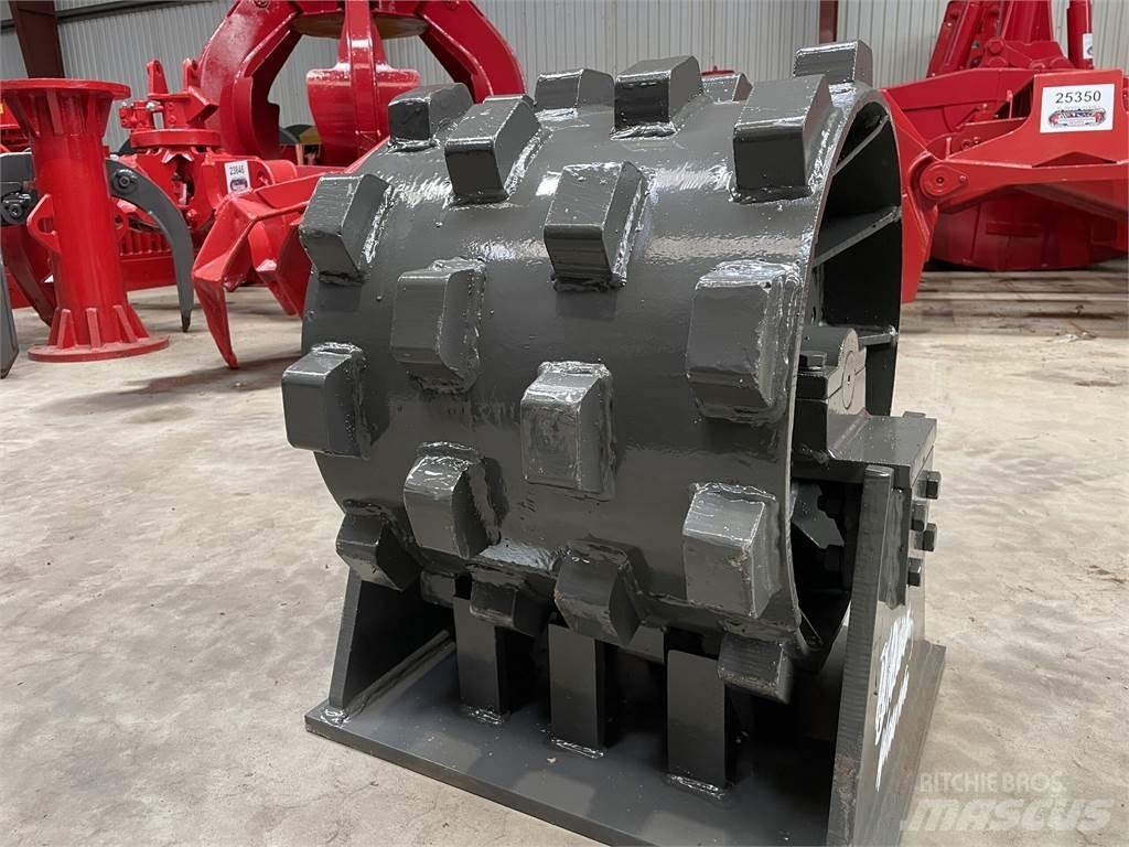  450 mm kompaktorhjul 膠輪滾壓機