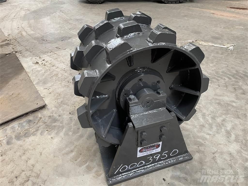  450 mm kompaktorhjul 膠輪滾壓機