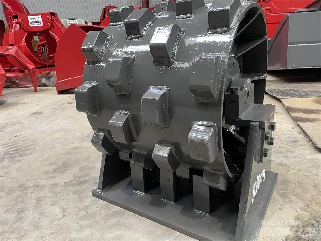  450 mm kompaktorhjul 膠輪滾壓機