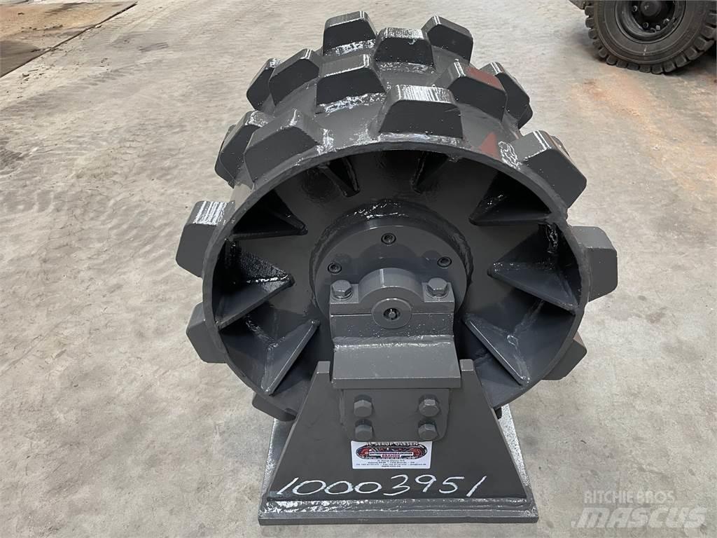  450 mm kompaktorhjul 膠輪滾壓機