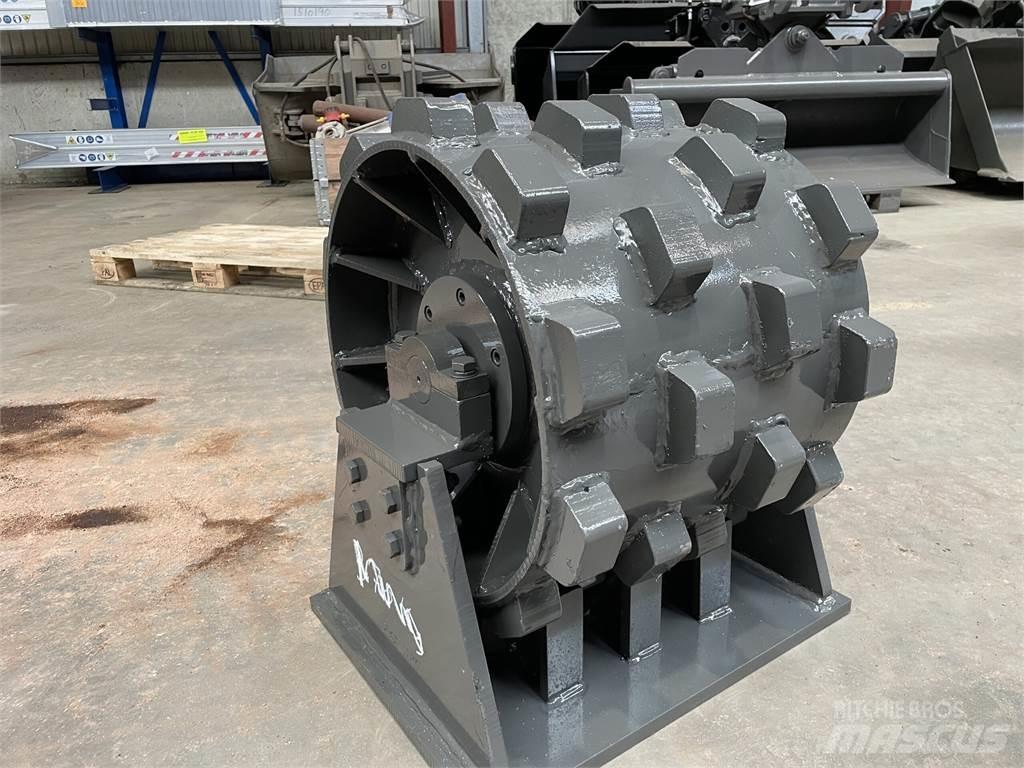  450 mm kompaktorhjul 膠輪滾壓機