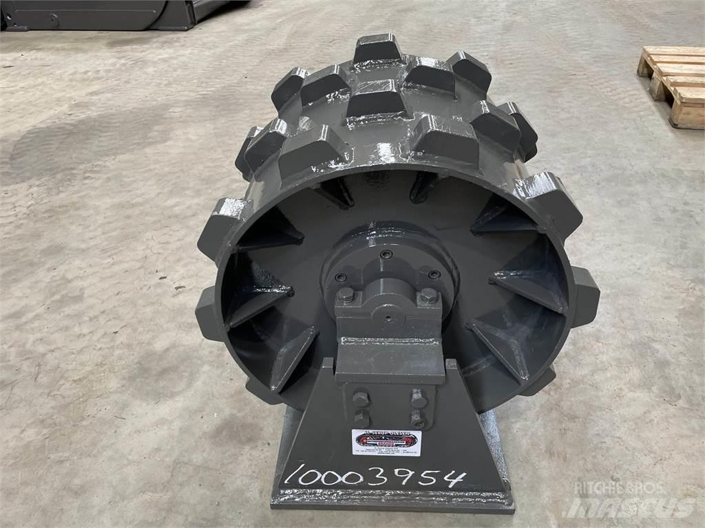  470 mm kompaktorhjul 膠輪滾壓機