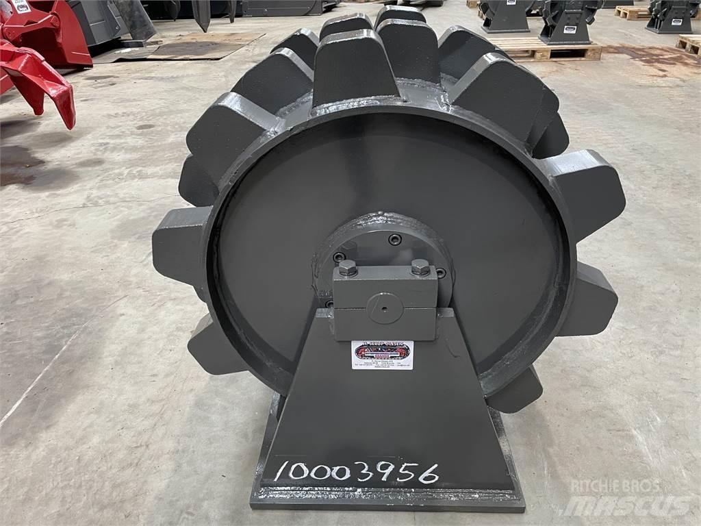  570 mm kompaktorhjul 膠輪滾壓機