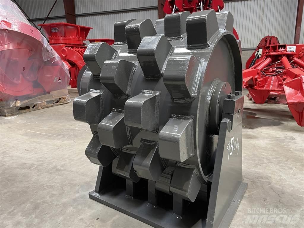  570 mm kompaktorhjul 膠輪滾壓機