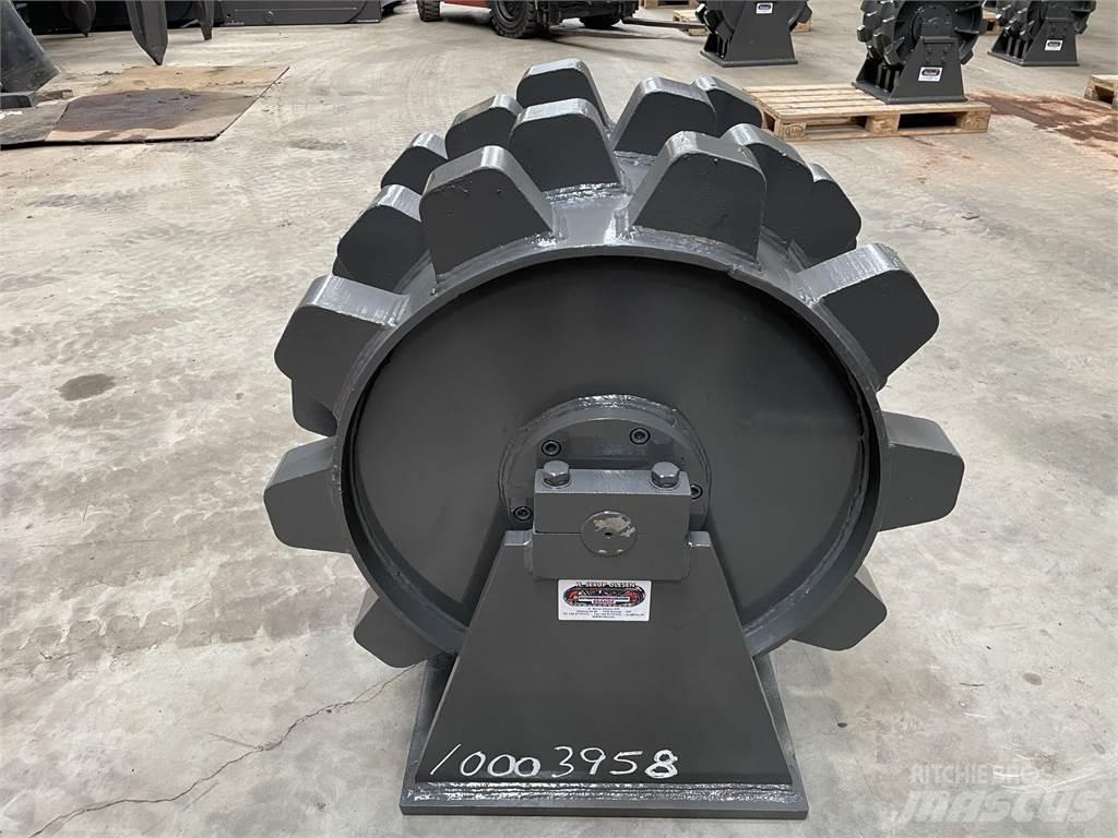 570 mm kompaktorhjul 膠輪滾壓機