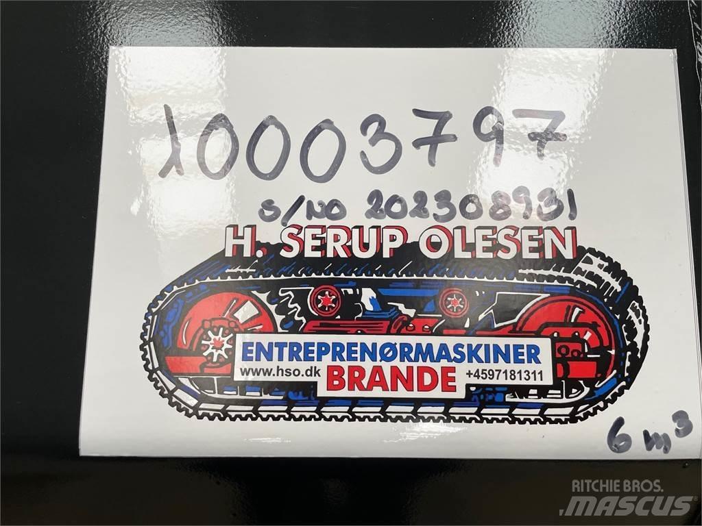  6 kbm Højtipskovl 鏟斗