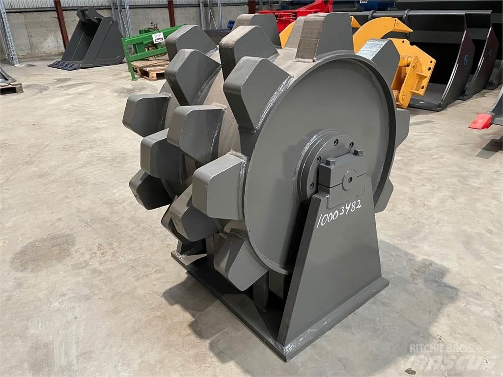  650 mm Kompaktorhjul 膠輪滾壓機