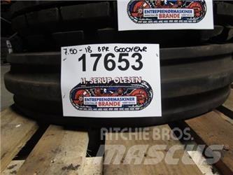  7.50-18 Goodyear dæk - 1 stk. 輪胎、車輪和輪圈