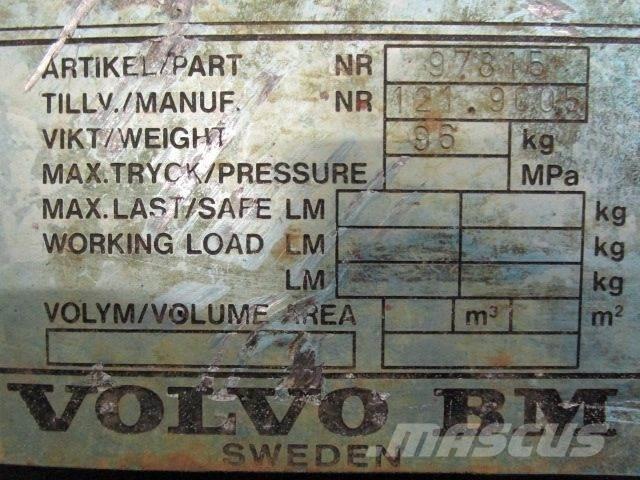 Asfaltskærer fabr. Volvo 其他組件