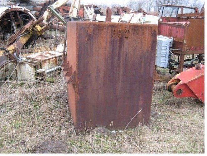  Ballastvægt 1 stk. - 3900 kg 起重機組件和設備