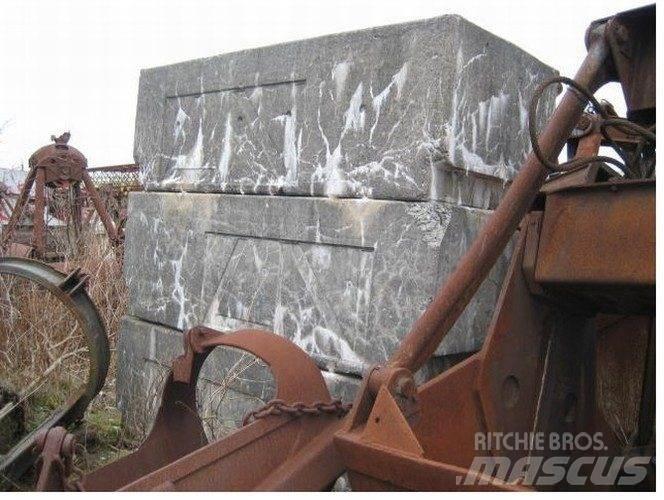  Ballastvægte 3 stk. - 3500 kg 起重機組件和設備