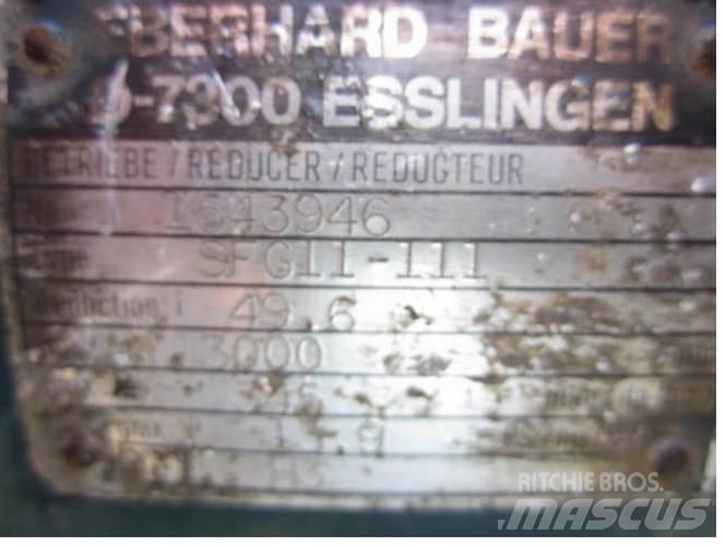 Bauer gear Type SFG11-111 齒輪箱