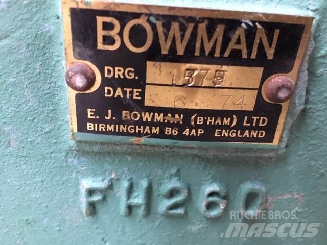Bowman FH260 Varmeveksler 其他