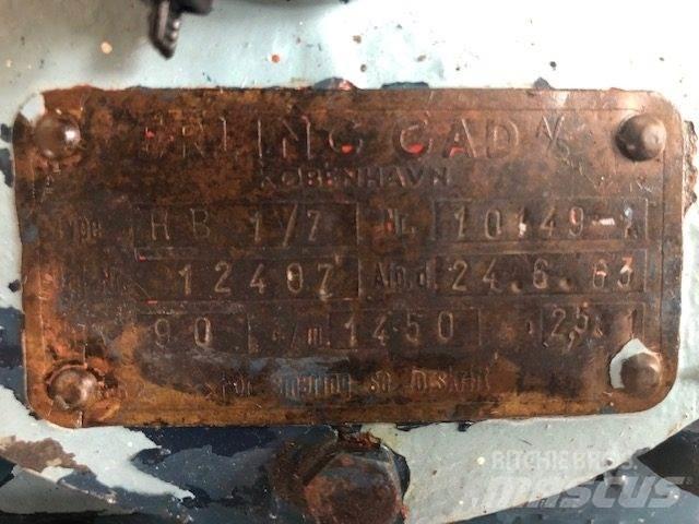  CAD Type HB 1/7 齒輪箱