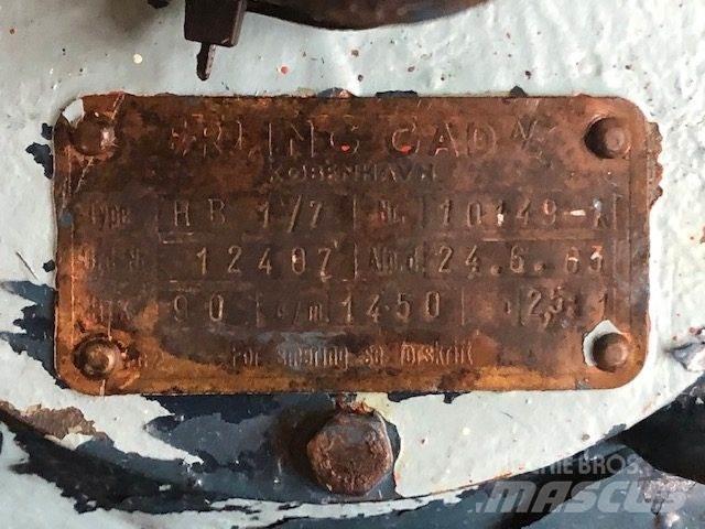  CAD Type HB 1/7 齒輪箱