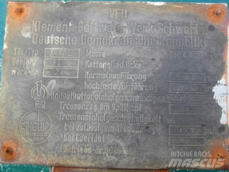  Capstan spil VEB 1AVSP3 吊車起重機、絞車吊貨機和物料升降機