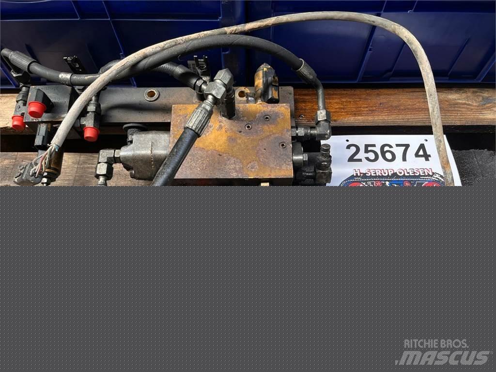CAT 323D ventilgruppe-CON 油壓
