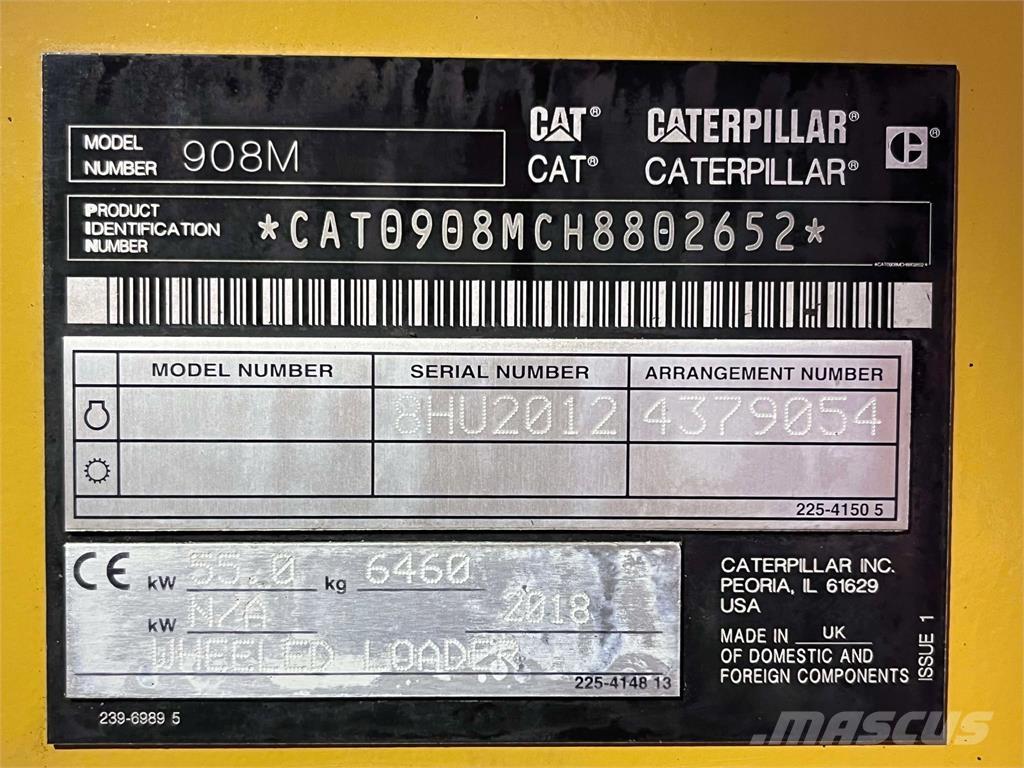 CAT 908M Frontramme 其他組件