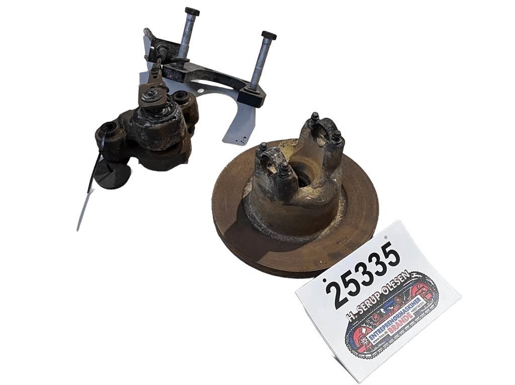 CAT 908M, Håndbremse 其他組件