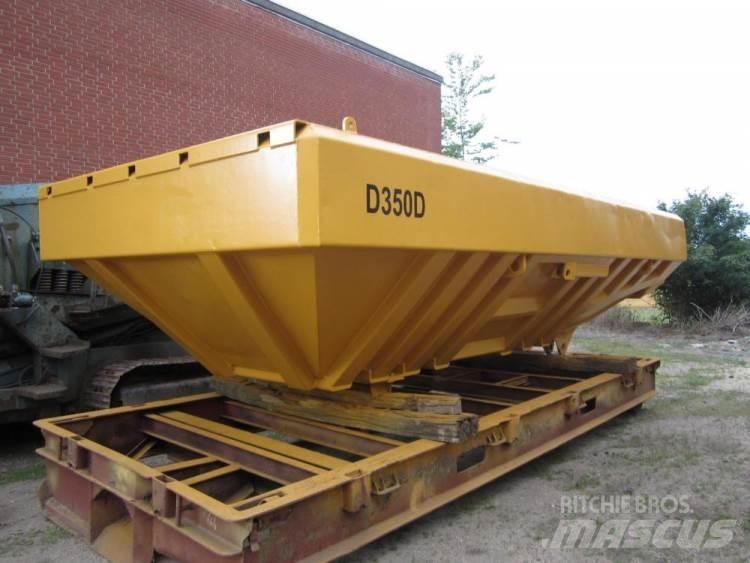 CAT D350D dumperkasse, brugt 側卸礦車