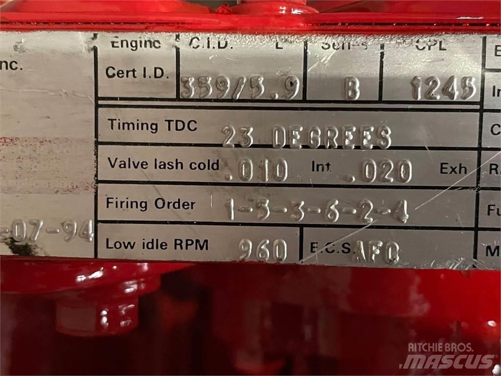 Cummins 6BT5,9-C motor 引擎/發動機