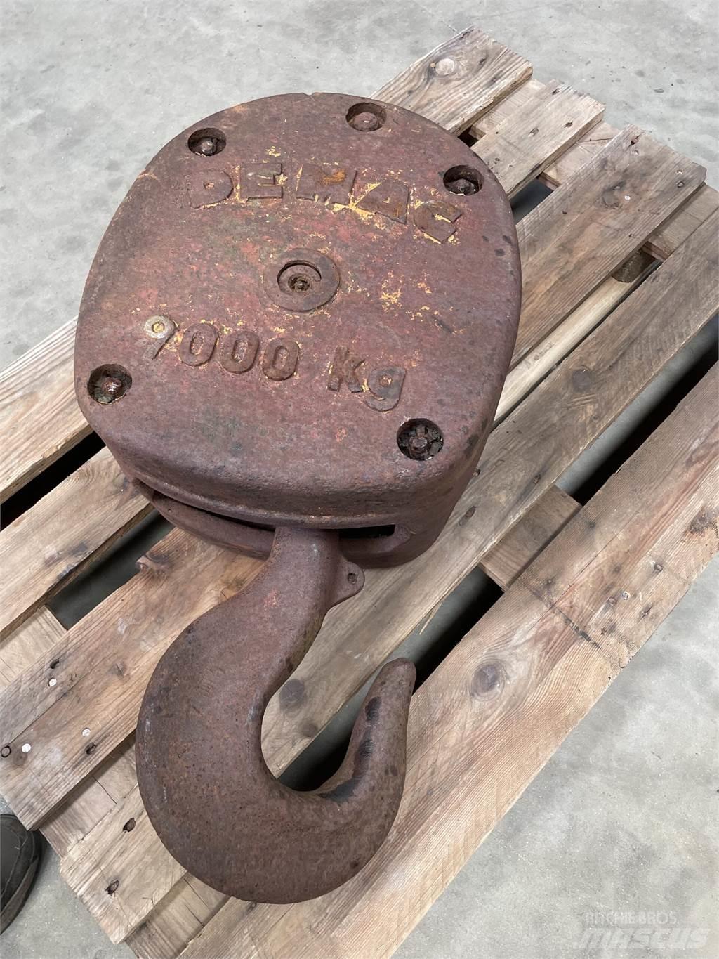 Demag løfteblok - 9000 kg 起重機組件和設備