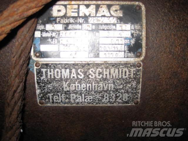 Demag spil 3 ton 吊車起重機、絞車吊貨機和物料升降機