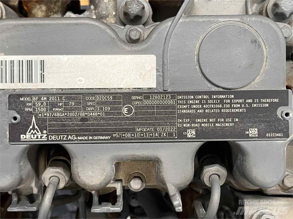 Deutz BF 4M 2011 C motor 引擎/發動機