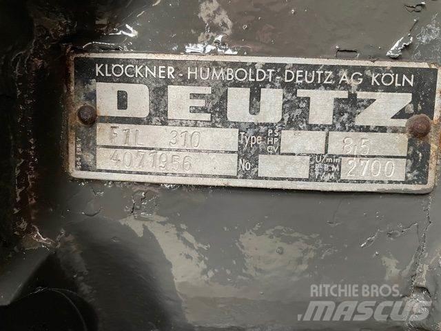 Deutz F1L 310 motor 引擎/發動機