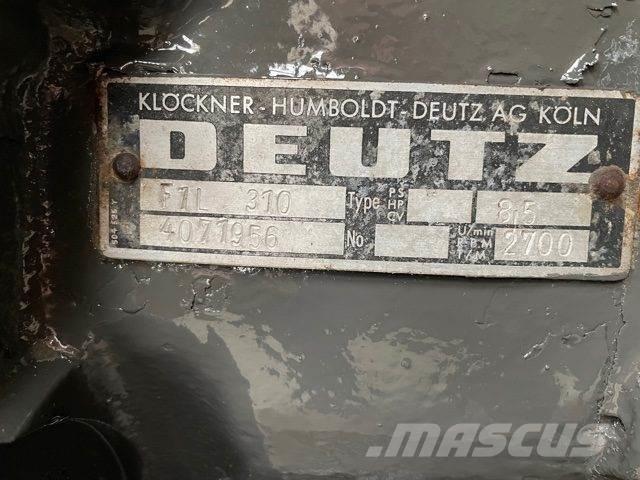 Deutz F1L 310 motor 引擎/發動機