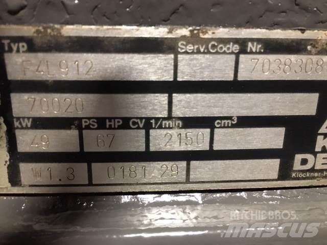 Deutz F4L 912 motor 引擎/發動機