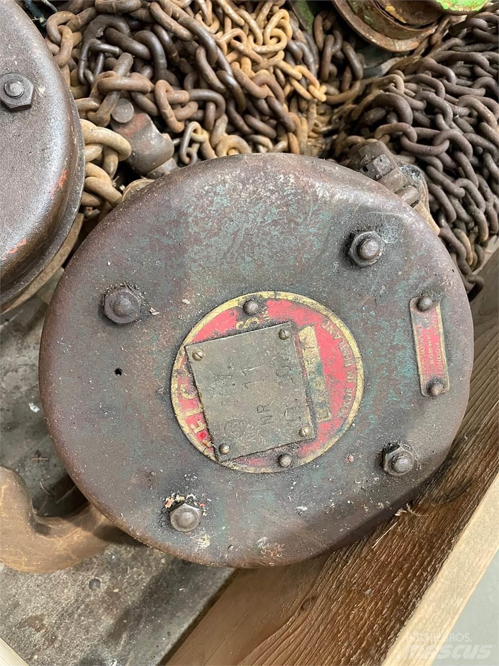  Diverse kædetaljer 起重機組件和設備