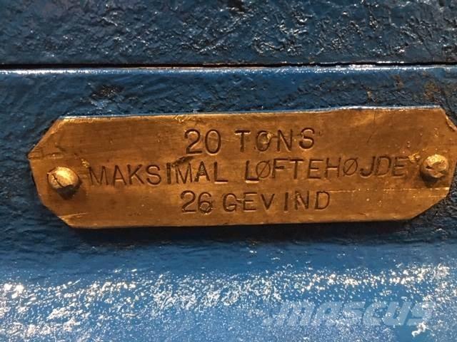  Donkraft, 20 ton mekanisk 其他組件