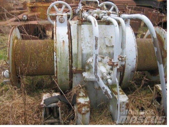  Double drum hydr. winch 吊車起重機、絞車吊貨機和物料升降機