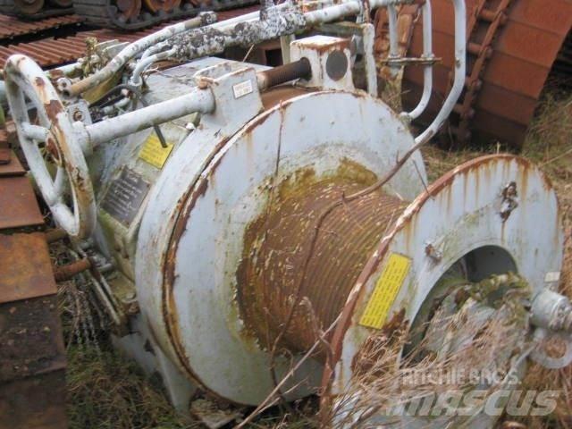 Double drum hydr. winch 吊車起重機、絞車吊貨機和物料升降機