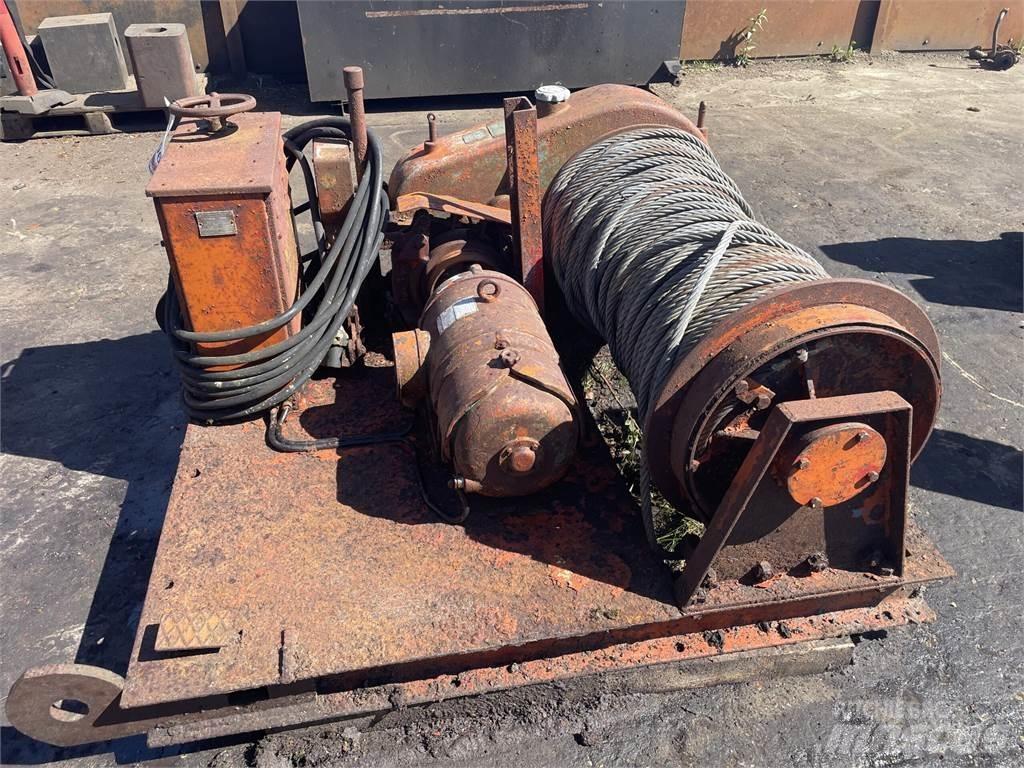  El-spil med gear og bremse. 吊車起重機、絞車吊貨機和物料升降機
