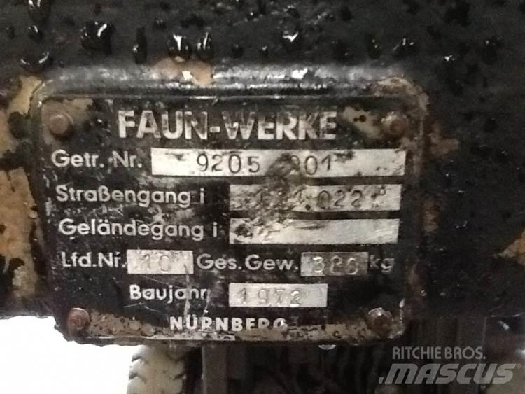 Faun gear til twin motor 齒輪箱