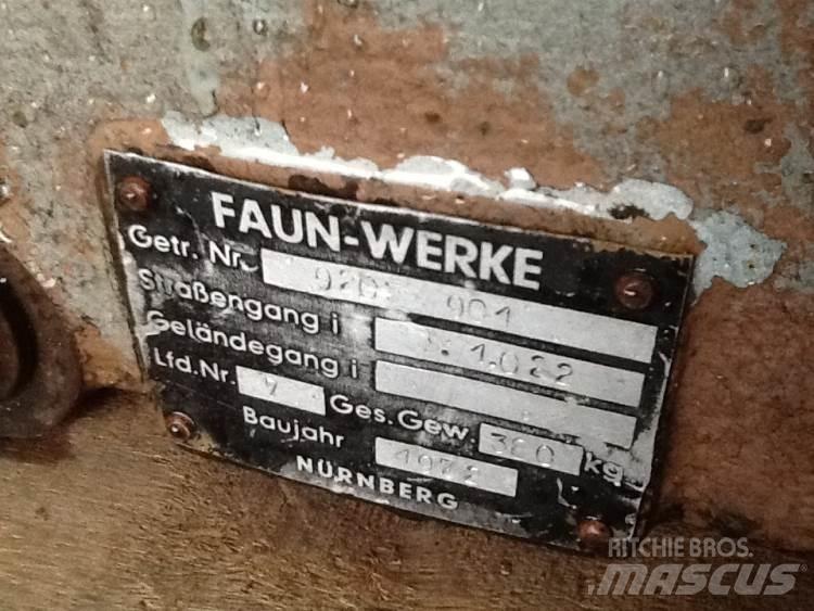 Faun gear til twin motor 齒輪箱