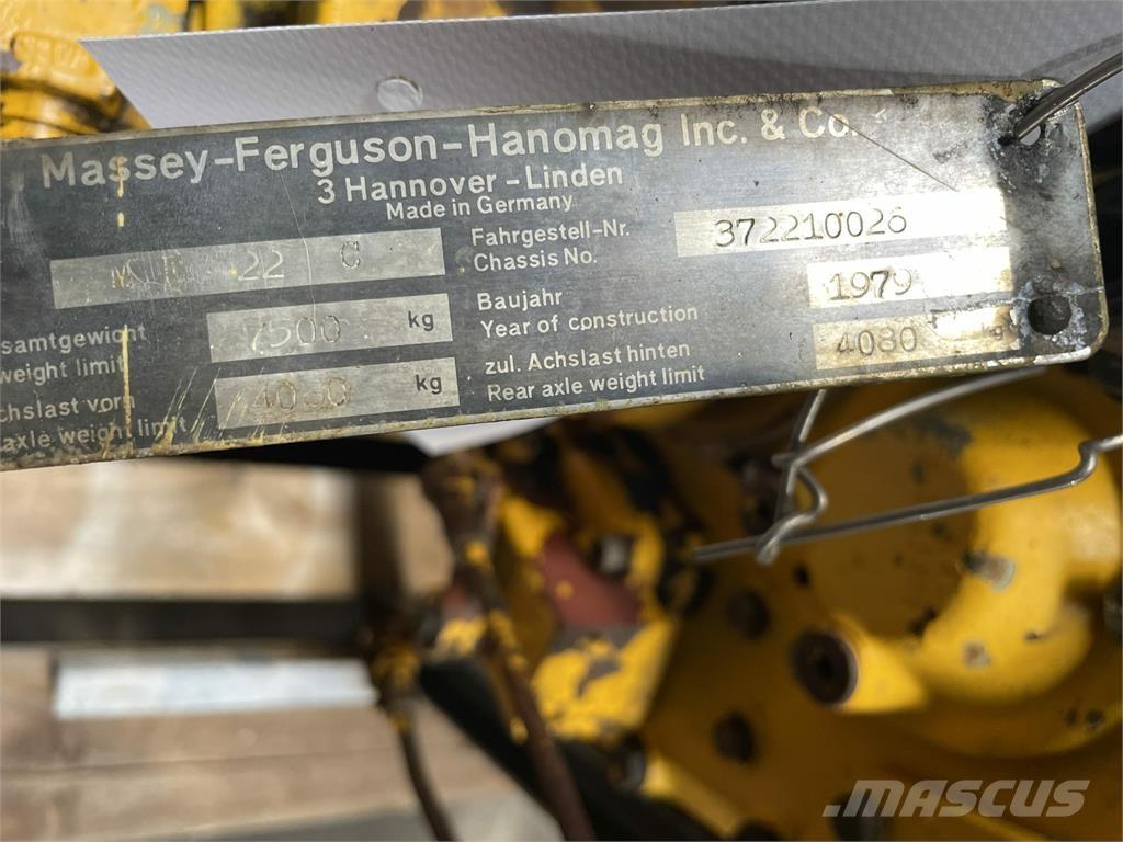 Hanomag 22C transmission 傳動裝置