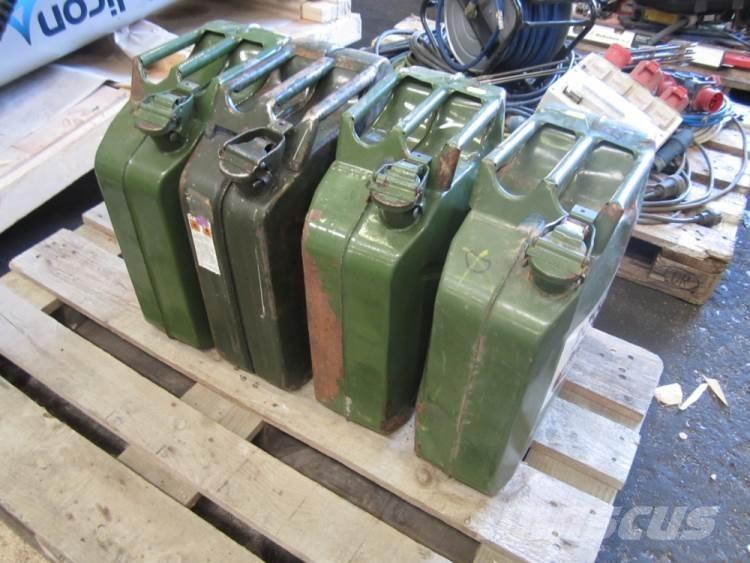  Jerrycans 20 Ltr. - 4 stk. 其他組件