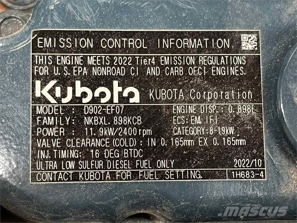 Kubota D902-EF07 motor 引擎/發動機