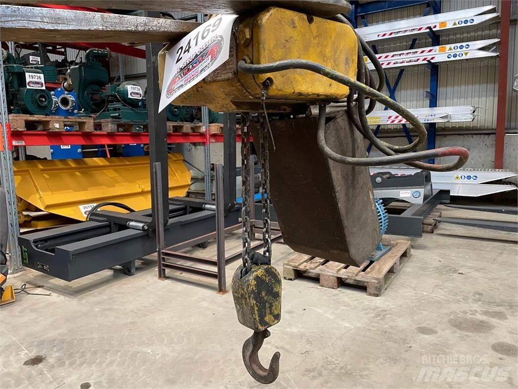  Liftket el-kædetalje - 1 ton 起重機組件和設備