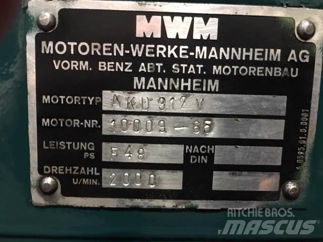 MWM KAD 312V motor 引擎/發動機