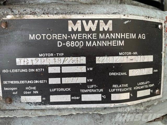 MWM TB12RS 18/22-1E motor 引擎/發動機