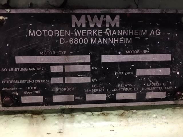 MWM type RHS518A motor 引擎/發動機