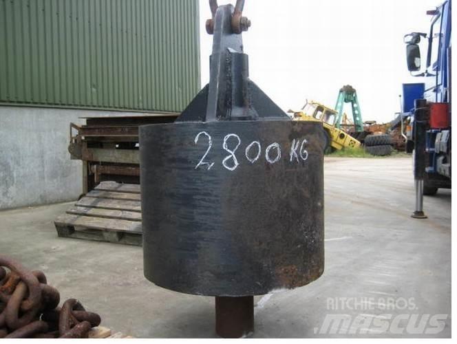  Nedbrydningskugle 2800 kg 工程軋碎機(壓碎機)