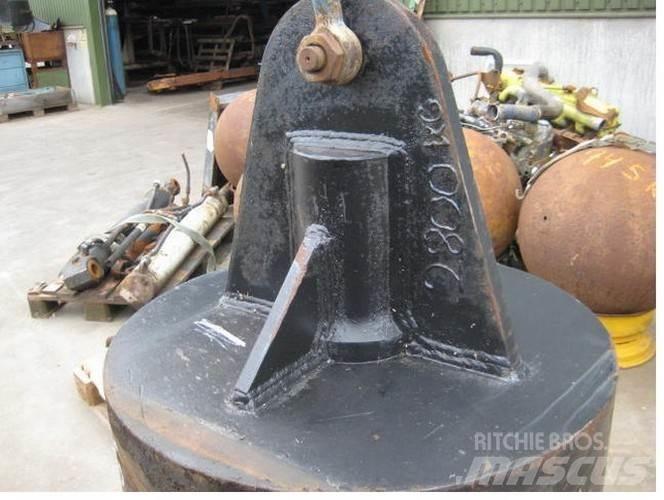  Nedbrydningskugle 2800 kg 工程軋碎機(壓碎機)